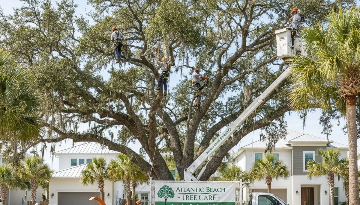 Professional tree removal service in Sarasota FL by certified arborists