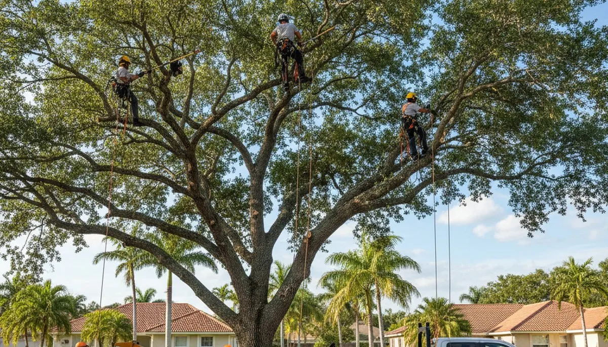 Professional tree removal service in Sarasota FL by certified arborists