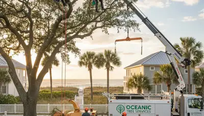 Professional tree removal service in Sarasota FL by licensed arborists
