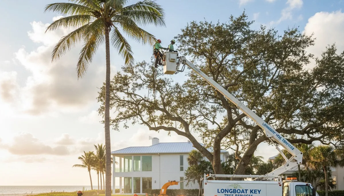 Professional tree removal service in Sarasota FL by certified arborists