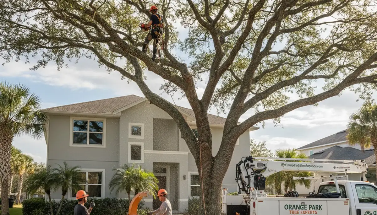 Professional tree removal service in Sarasota FL by licensed arborists